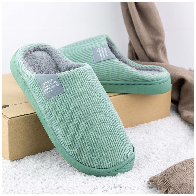 Warme Pantoffeln (Grün)