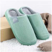 Warme Pantoffeln (Grün)
