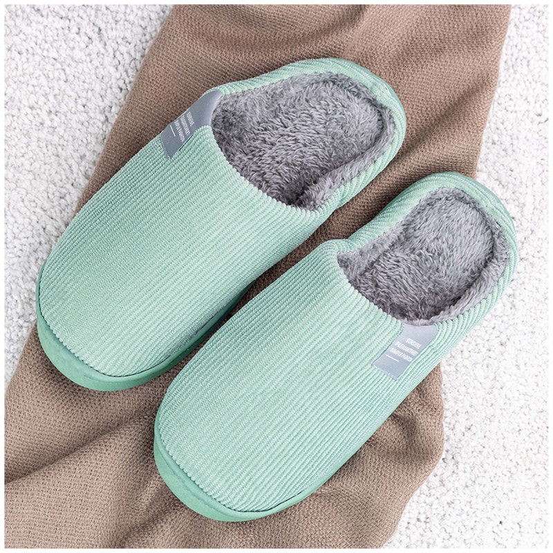Warme Pantoffeln (Grün)