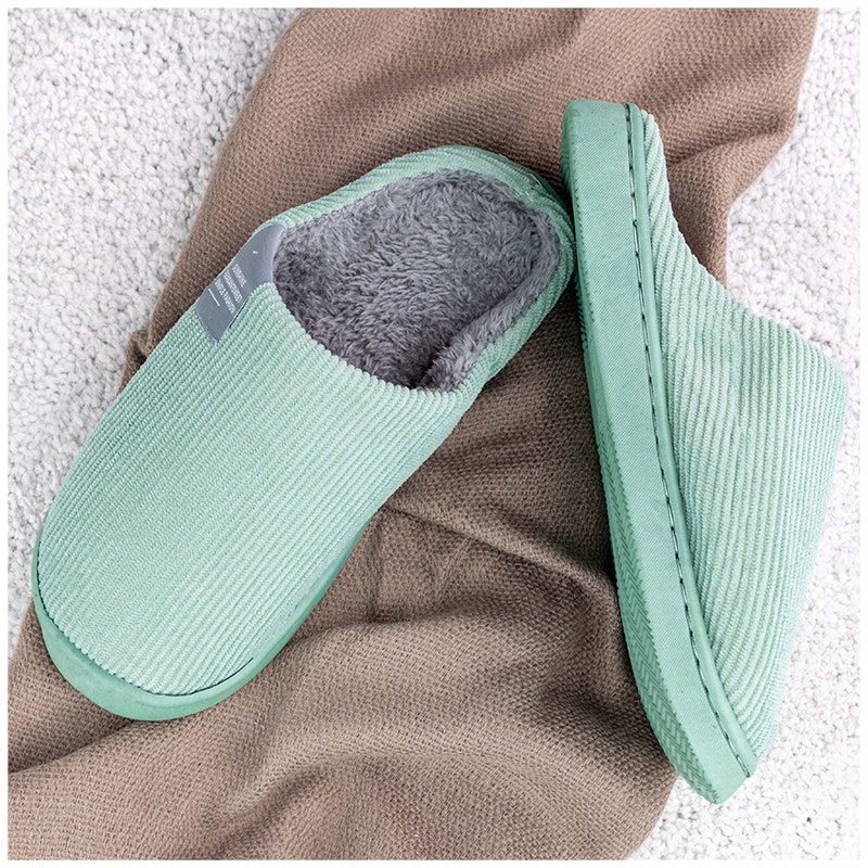 Warme Pantoffeln (Grün)