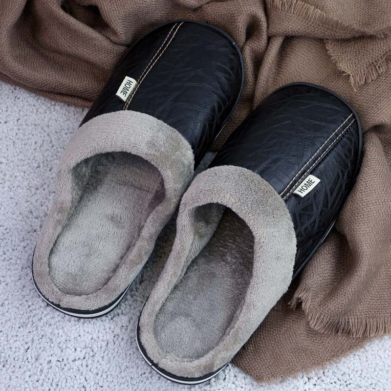 Pantoffeln (Schwarz)