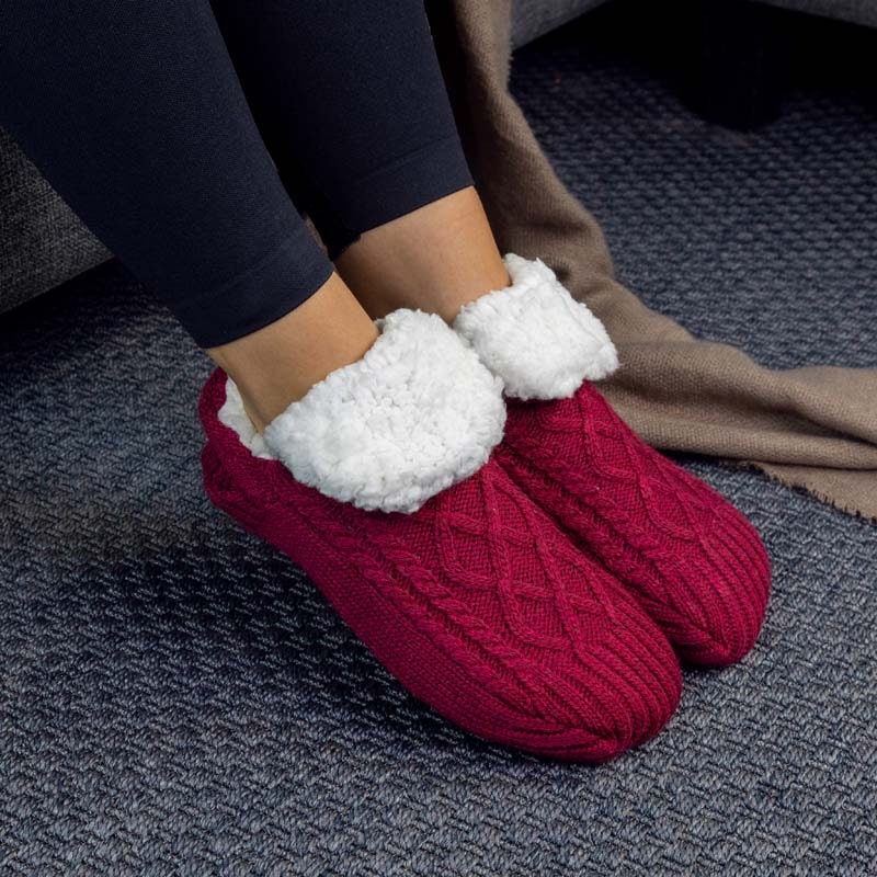 Pantoffelsocken (Rot)
