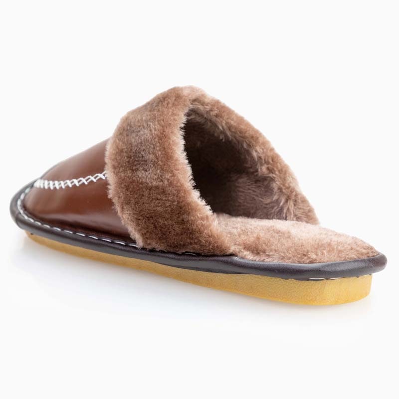 Warme Schuhe für Innenräume (Braun)