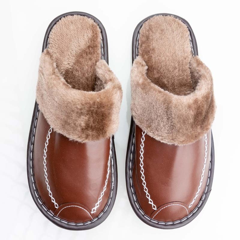 Warme Schuhe für Innenräume (Braun)