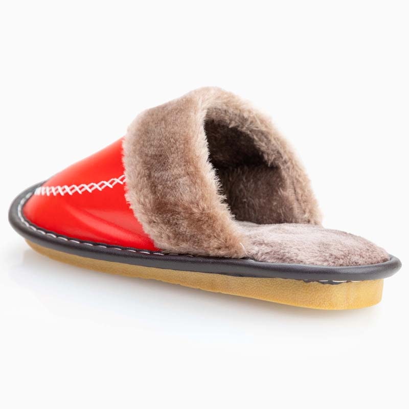 Warme Schuhe für Innenräume (Rot)
