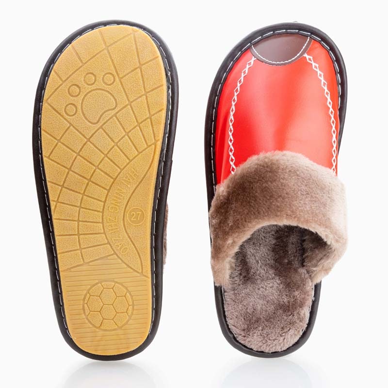 Warme Schuhe für Innenräume (Rot)