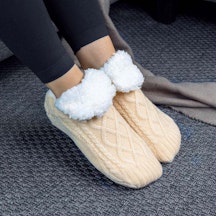 Pantoffelsocken (Beige)