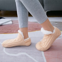 Pantoffelsocken (Beige)