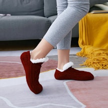 Pantoffelsocken (Rot)