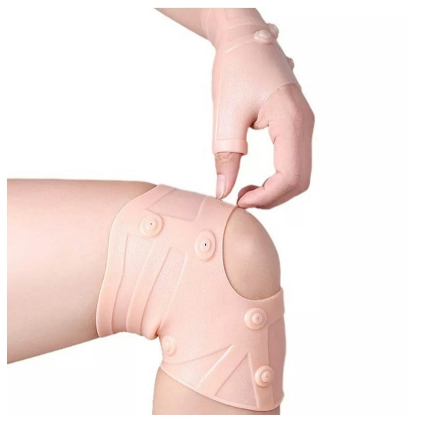 Kniebandage mit Magneten (2 Stk.)