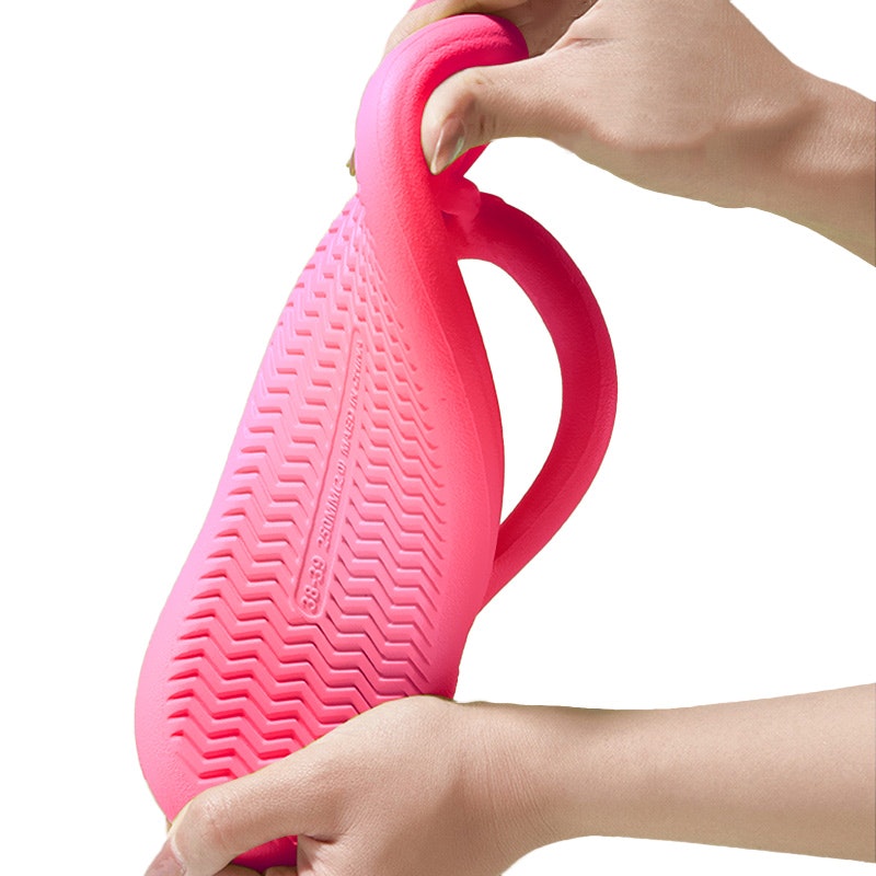 Stoßdämpfende Flip-Flops (Rosa)