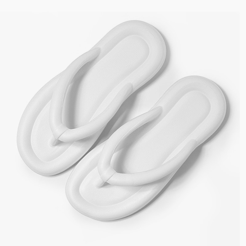 Weiche Flip-Flops (Weiß)