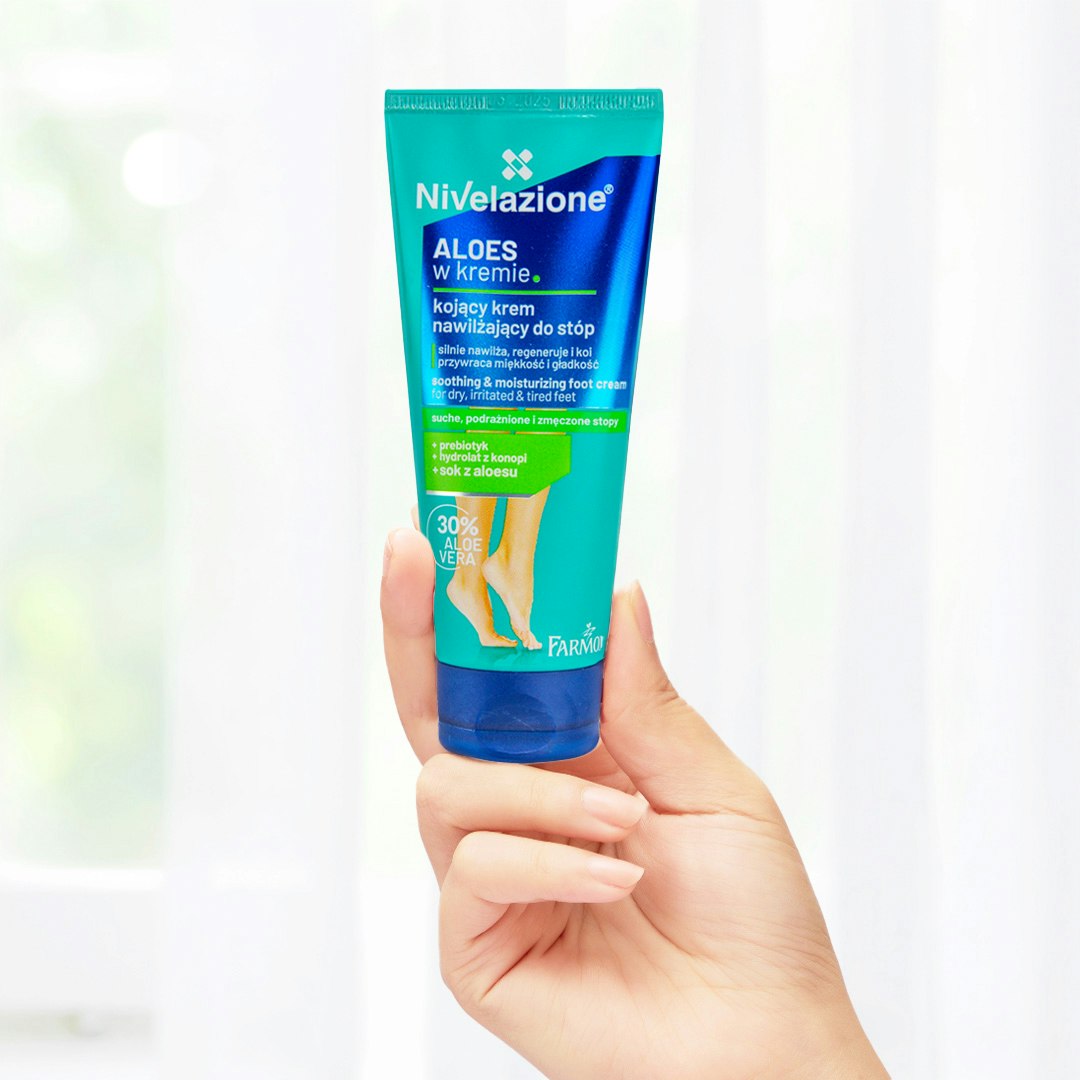 Feuchtigkeitsspendende Fußcreme