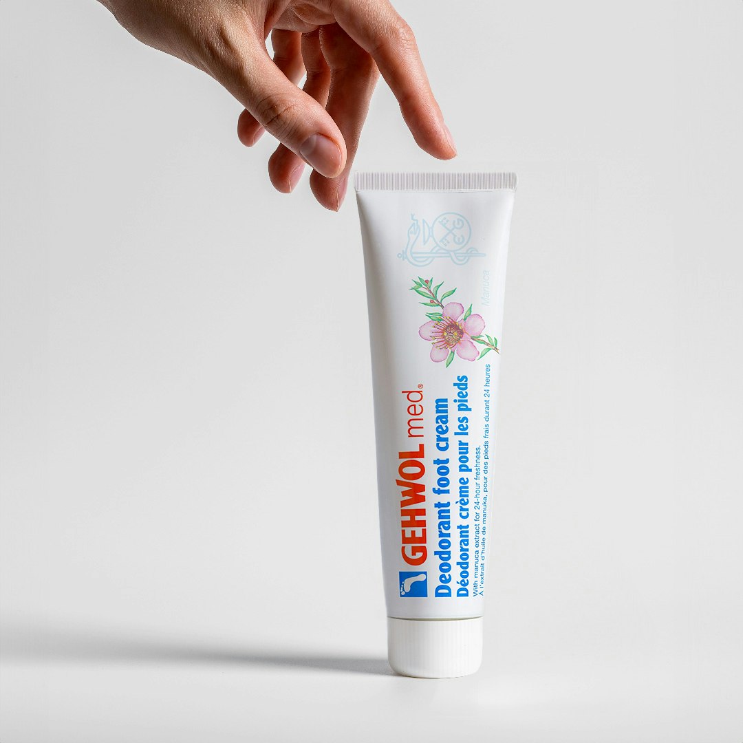 Deodorant gegen Schweißfüße
