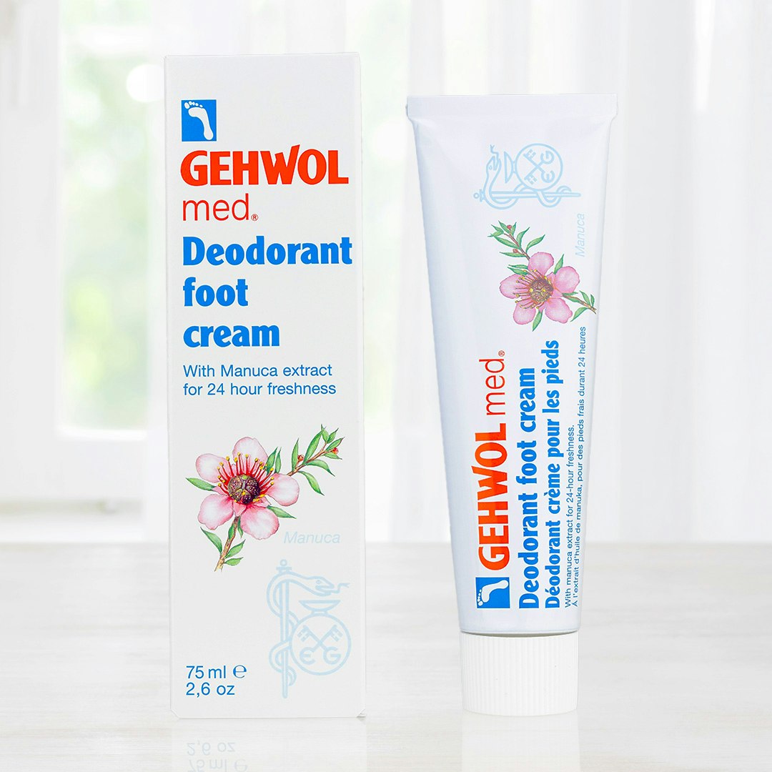 Deodorant gegen Schweißfüße
