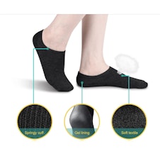 Knöchelsocken mit Gel-Polster