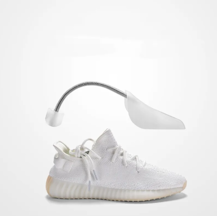 Schuhformer mit Feder (Weiß)