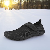 Barfußschuhe zum Baden im Winter (Schwarz)