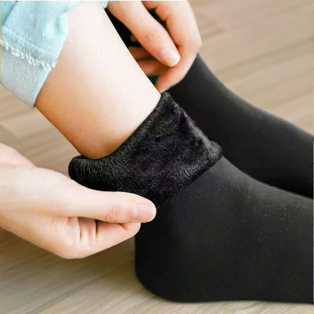 Warme Socken (Schwarz)