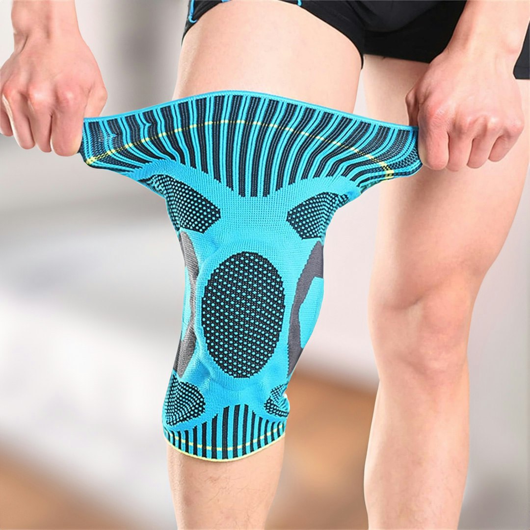 Kniebandage mit Feder
