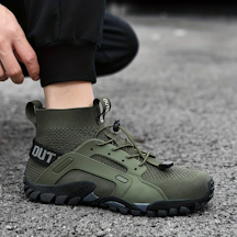 Wanderschuhe Hiking (Grün)