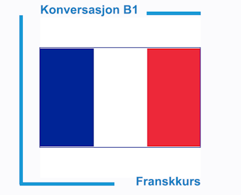 Franskkurs konversasjon (Nivå B1)
