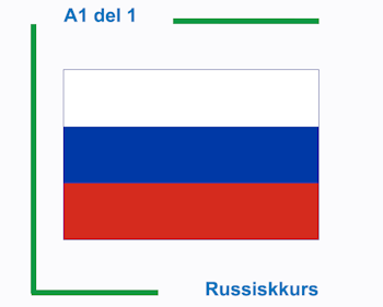 Russiskkurs nybegynner del 1 (Nivå A1)