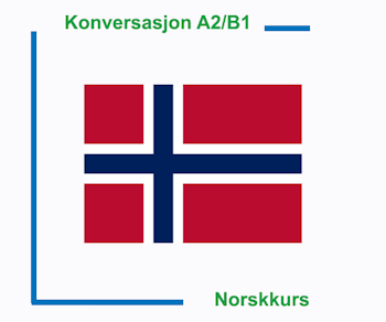 Norskkurs konversasjon (Nivå A2/B1)