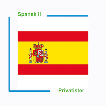 Spansk II fellesfag/programfag