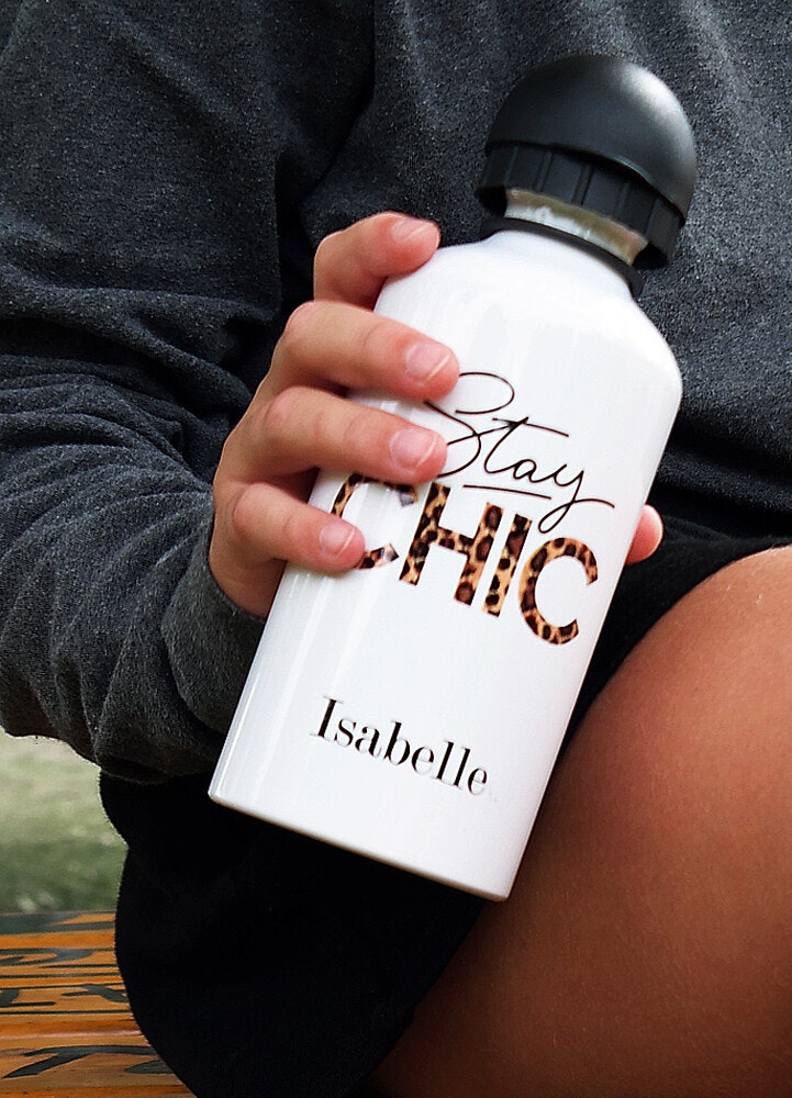 Personlig vattenflaska, stay chic