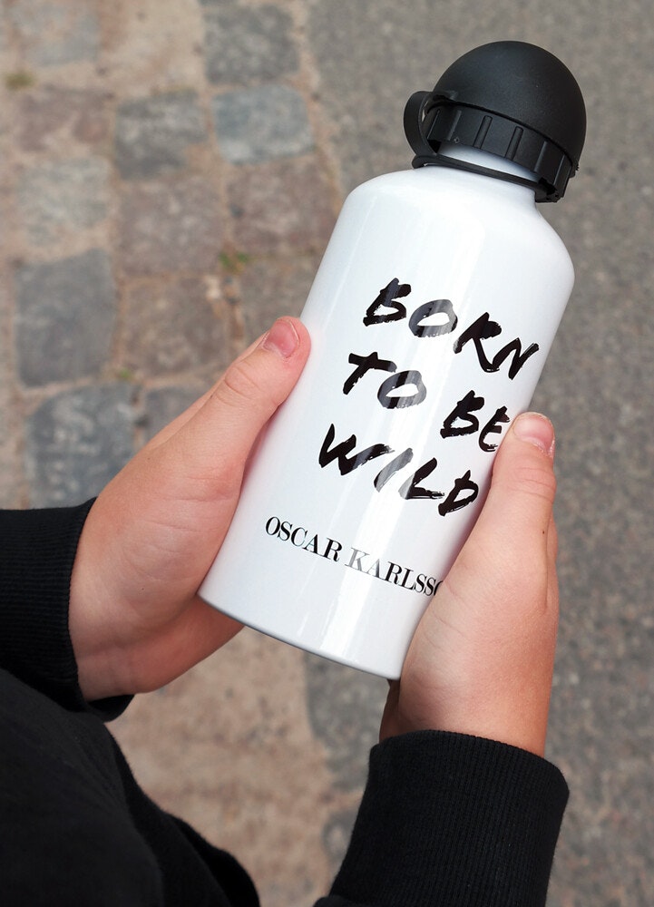 Personlig vattenflaska, born to be wild
