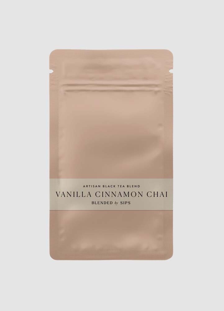 Sips Svart te Vanilla Cinnamon Chai 8g