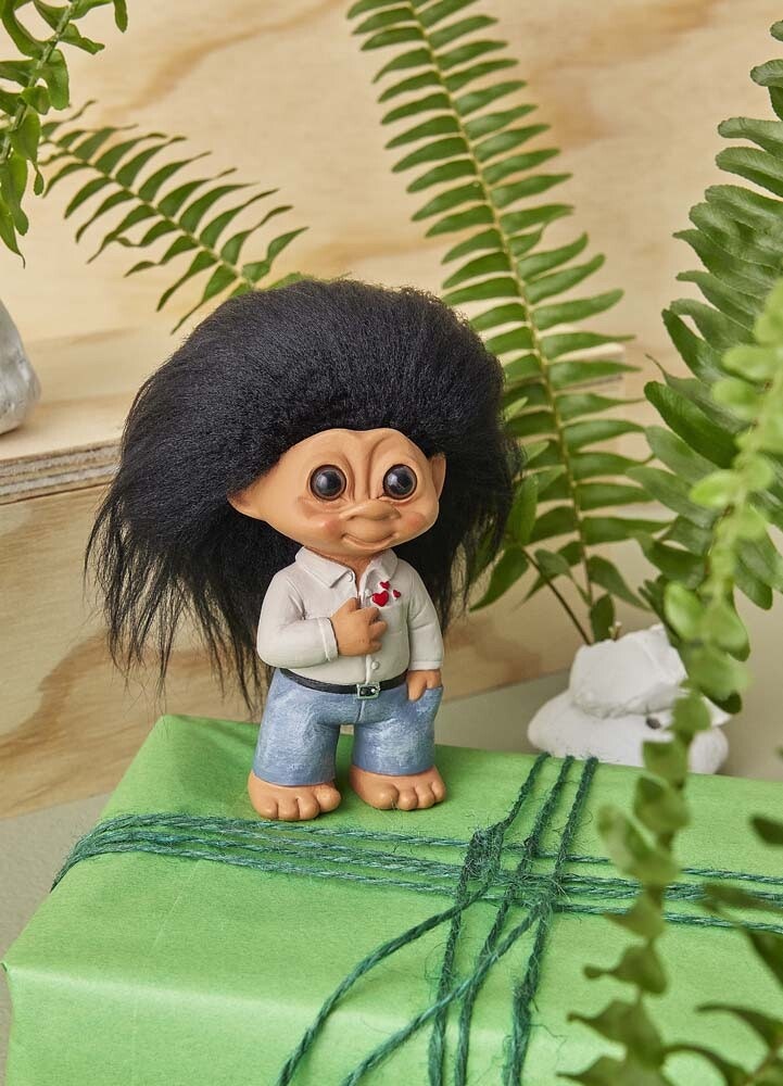 Lyckotroll Världens bästa pappa 9 cm