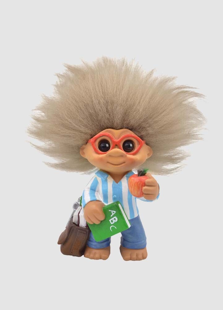 Lyckotroll Läraren 9 cm