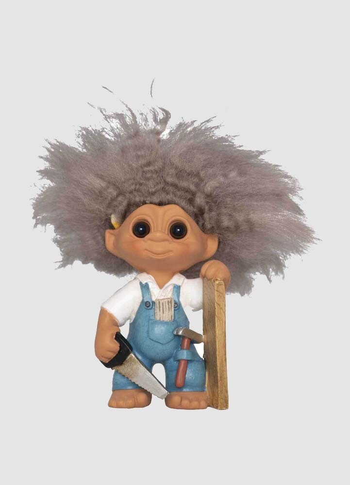 Lyckotroll Snickaren 9 cm
