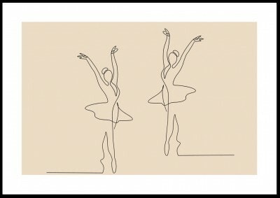 Ballerina one line 2