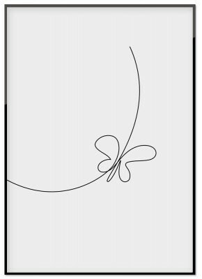 Line Butterfly