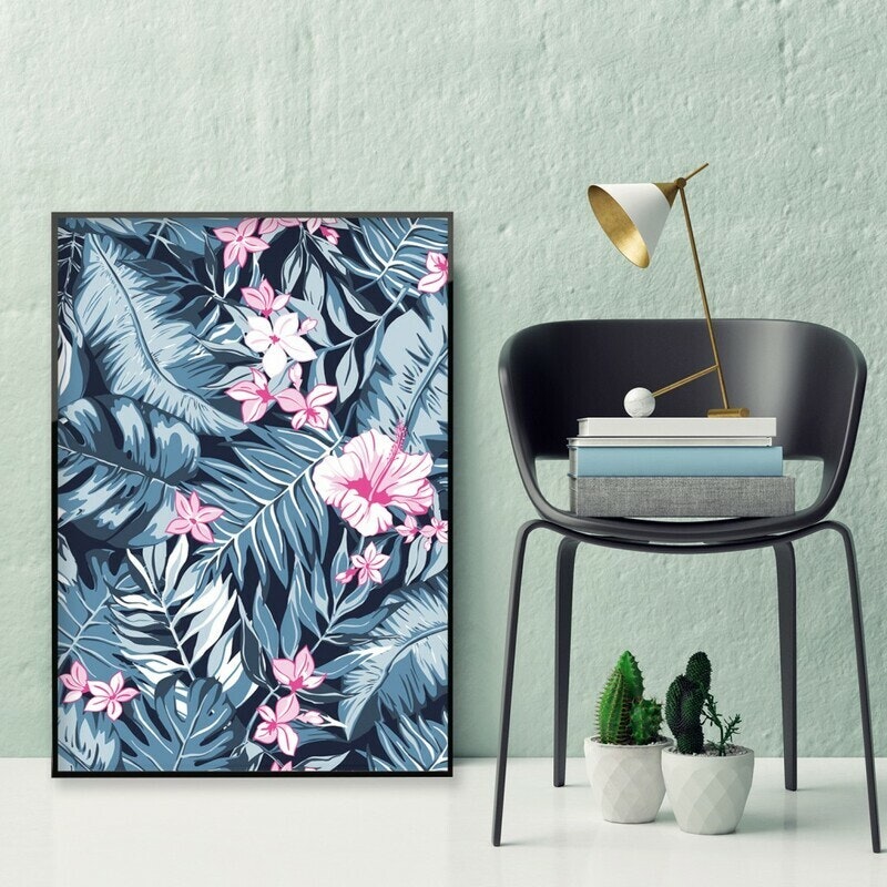 Retro flower