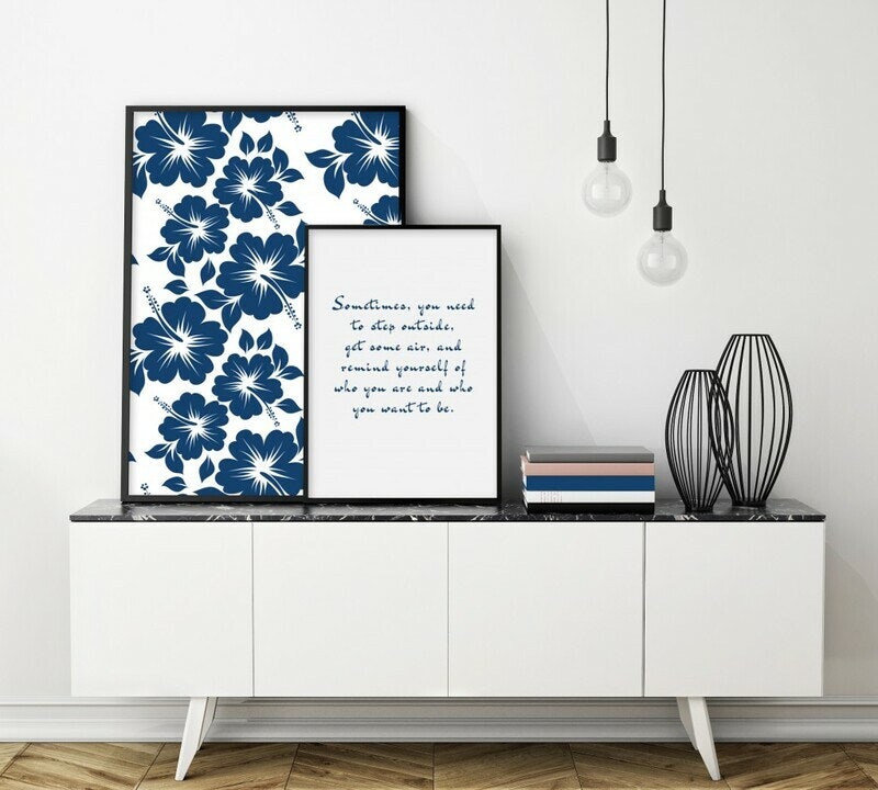 Flying Blue Flowers