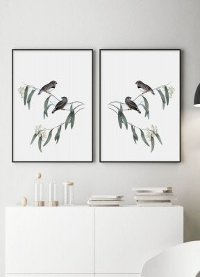 Dubbelposter Double  birdx2