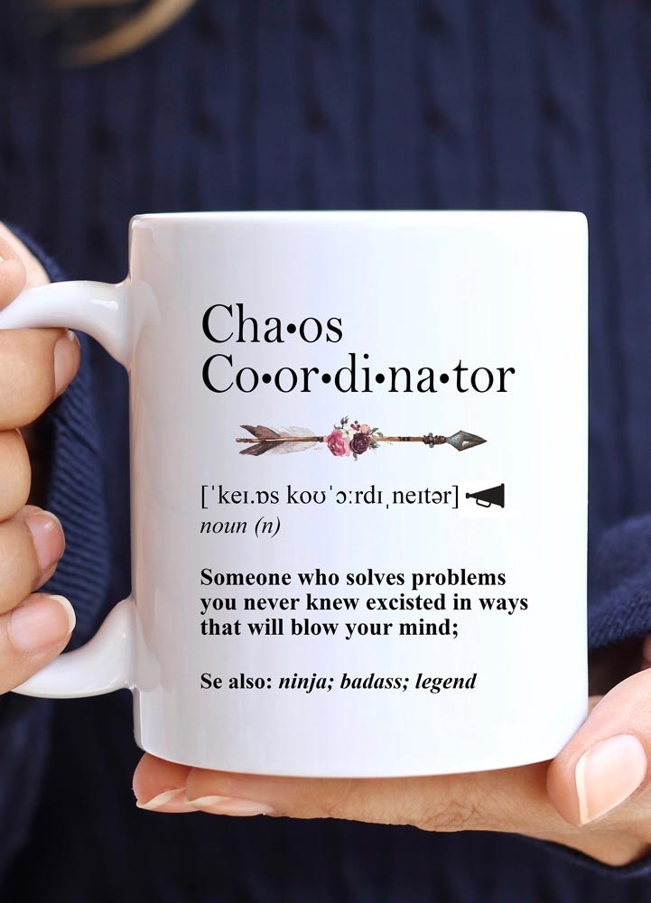 Keramikmugg Chaos Coordinator