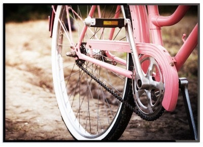 Pink bike