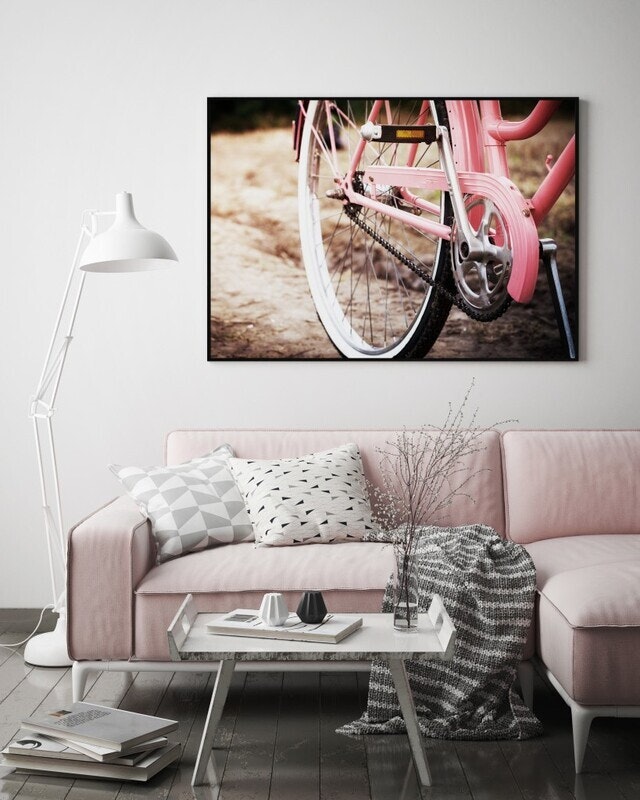 Pink bike