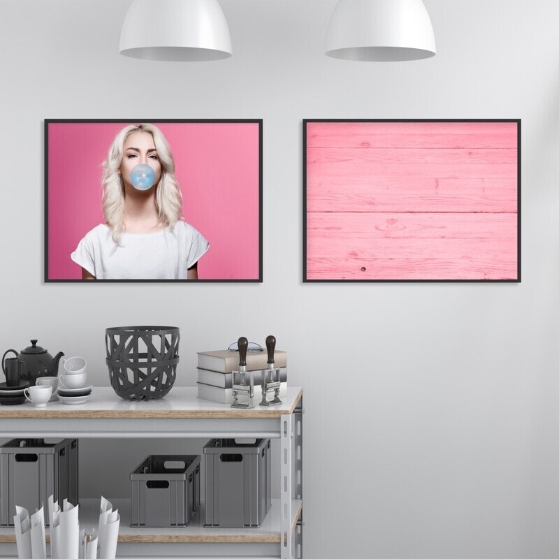 Wooden pink