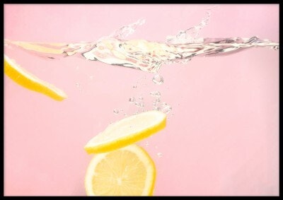 Pink lemon, poster