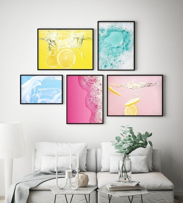 Pink lemon, poster