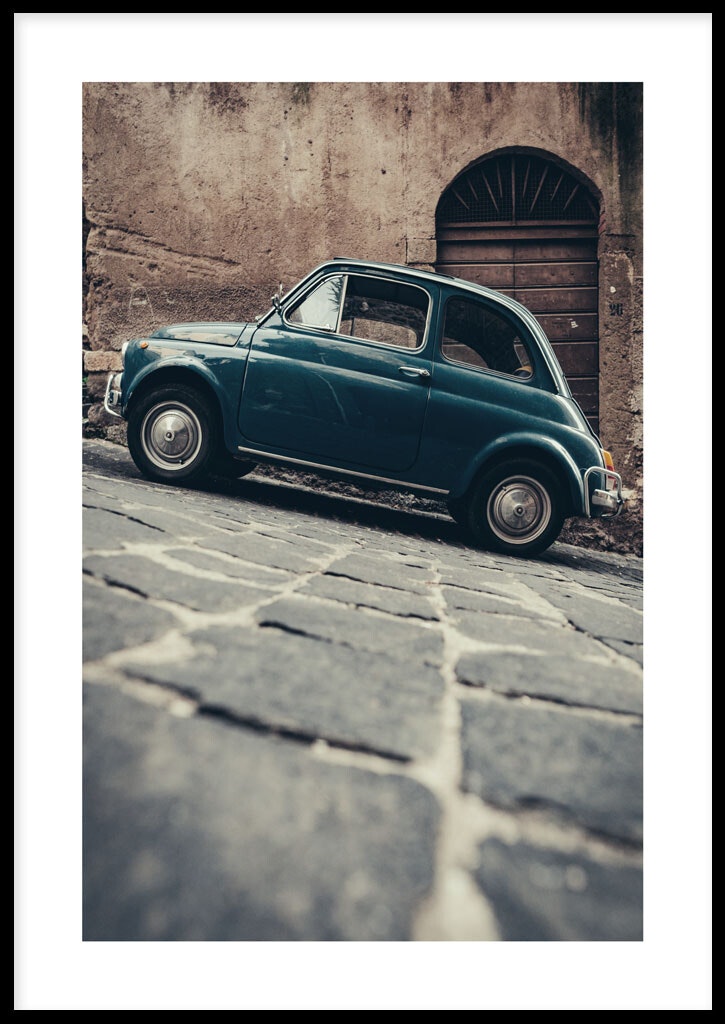 Blue car