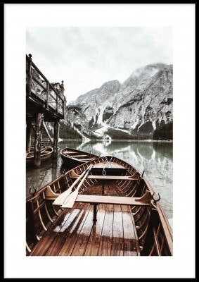Brown boat