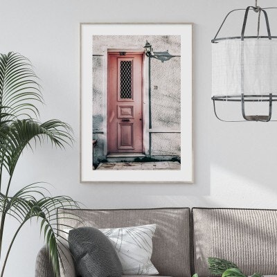 Pink door