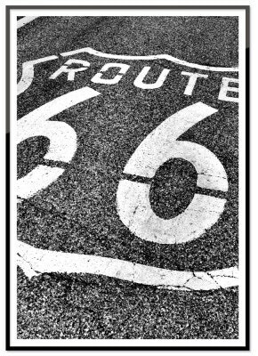 Route 66  21x30 cm